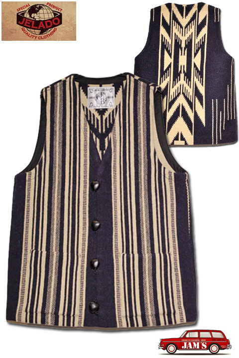 JELADO」Hubbell CHIMAYO VEST ジェラード ハベル チマヨ ブランケット