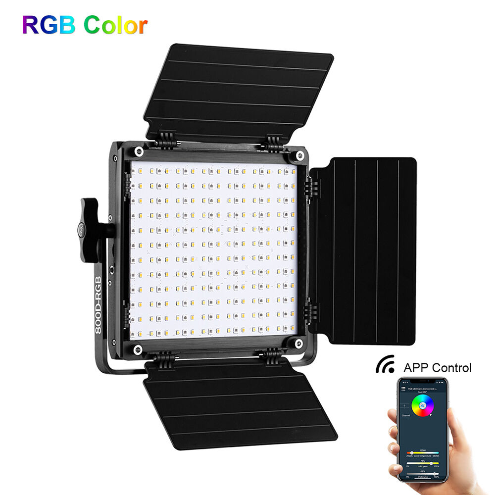 GVM 800D-RGB LED Studio Video Light - Jacaranta Digitech