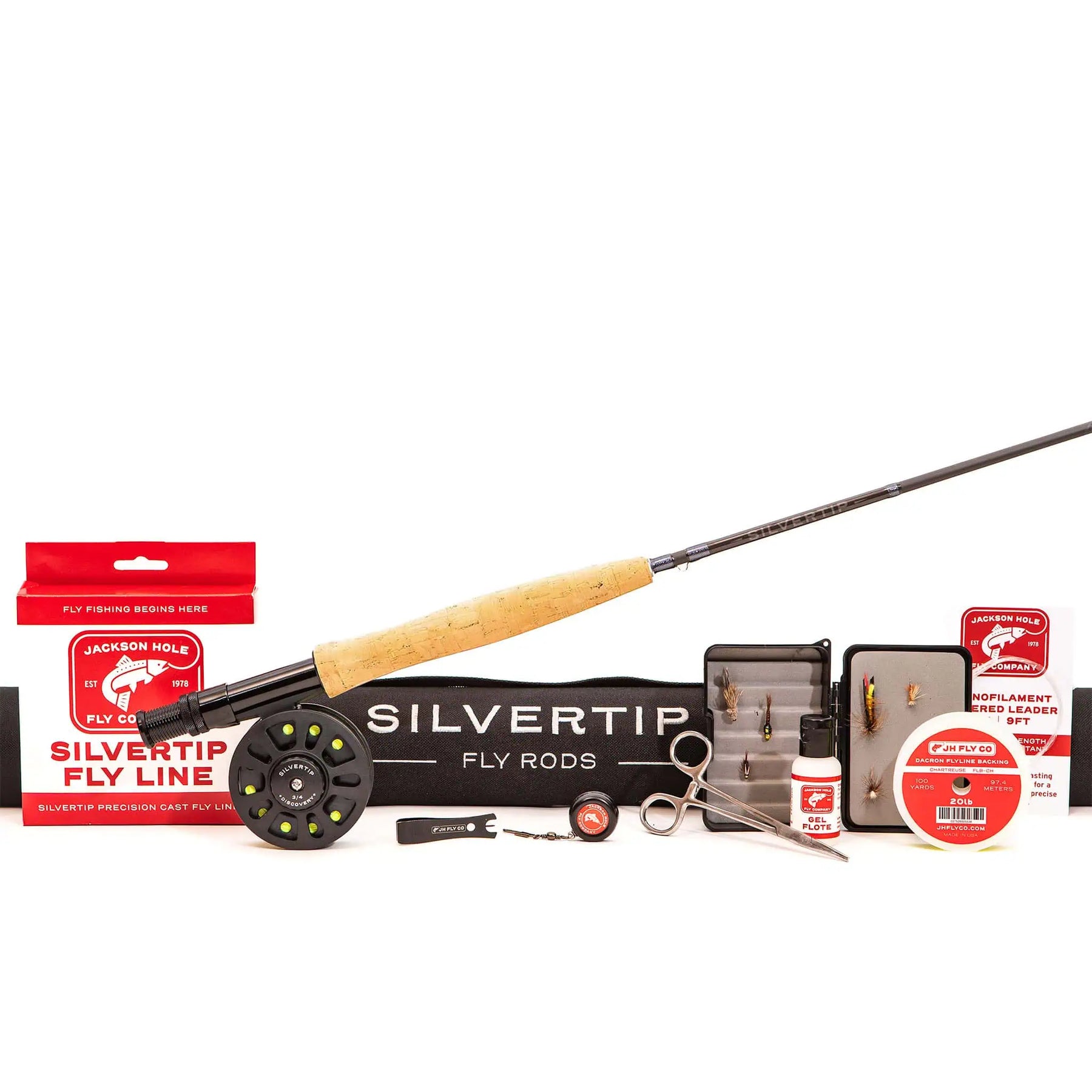 JHFLYCO Granite Creek Fly Rod & Reel Combo – 7'0