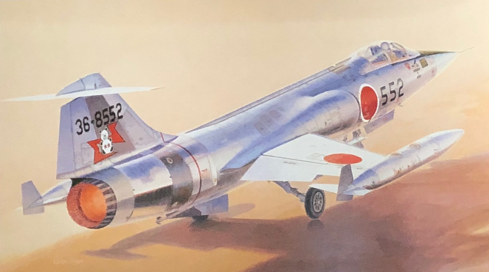 ハセガワ1/48 F-104J スターファイター 製作記 | JUNSANのミニチュア