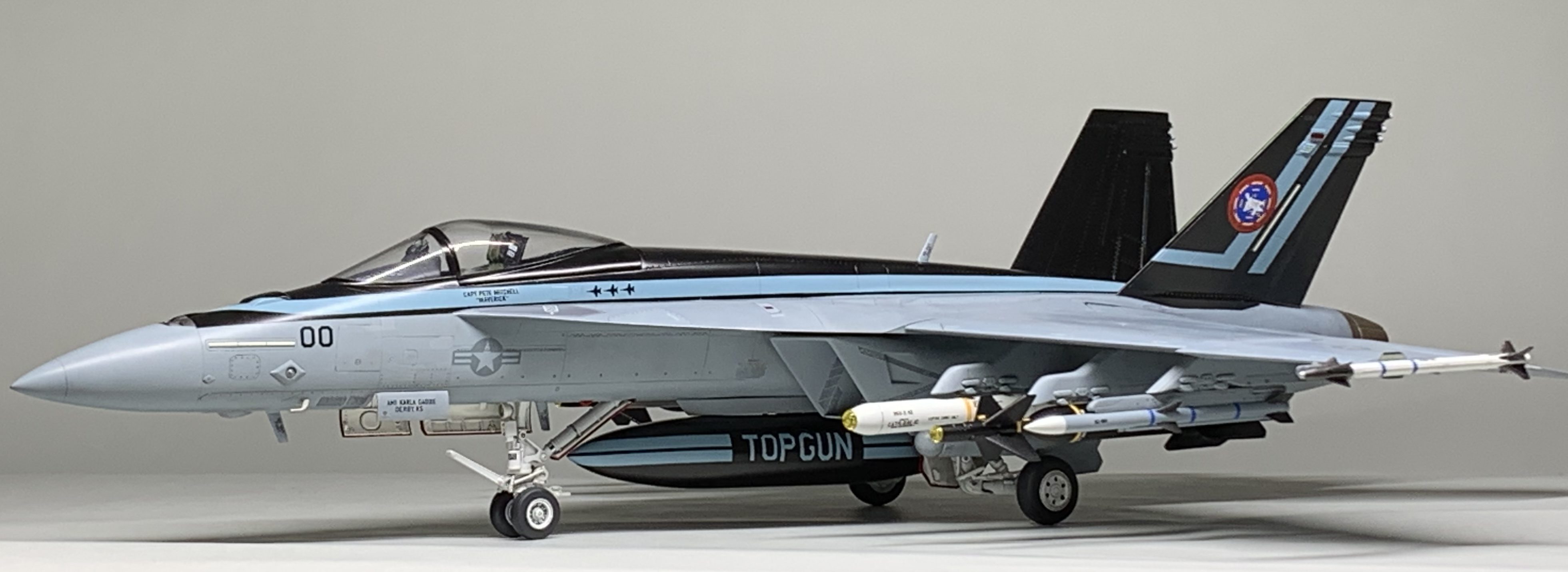 ハセガワ 1/48 F/A-18E トップガン2 | JUNSANのミニチュア航空博物館