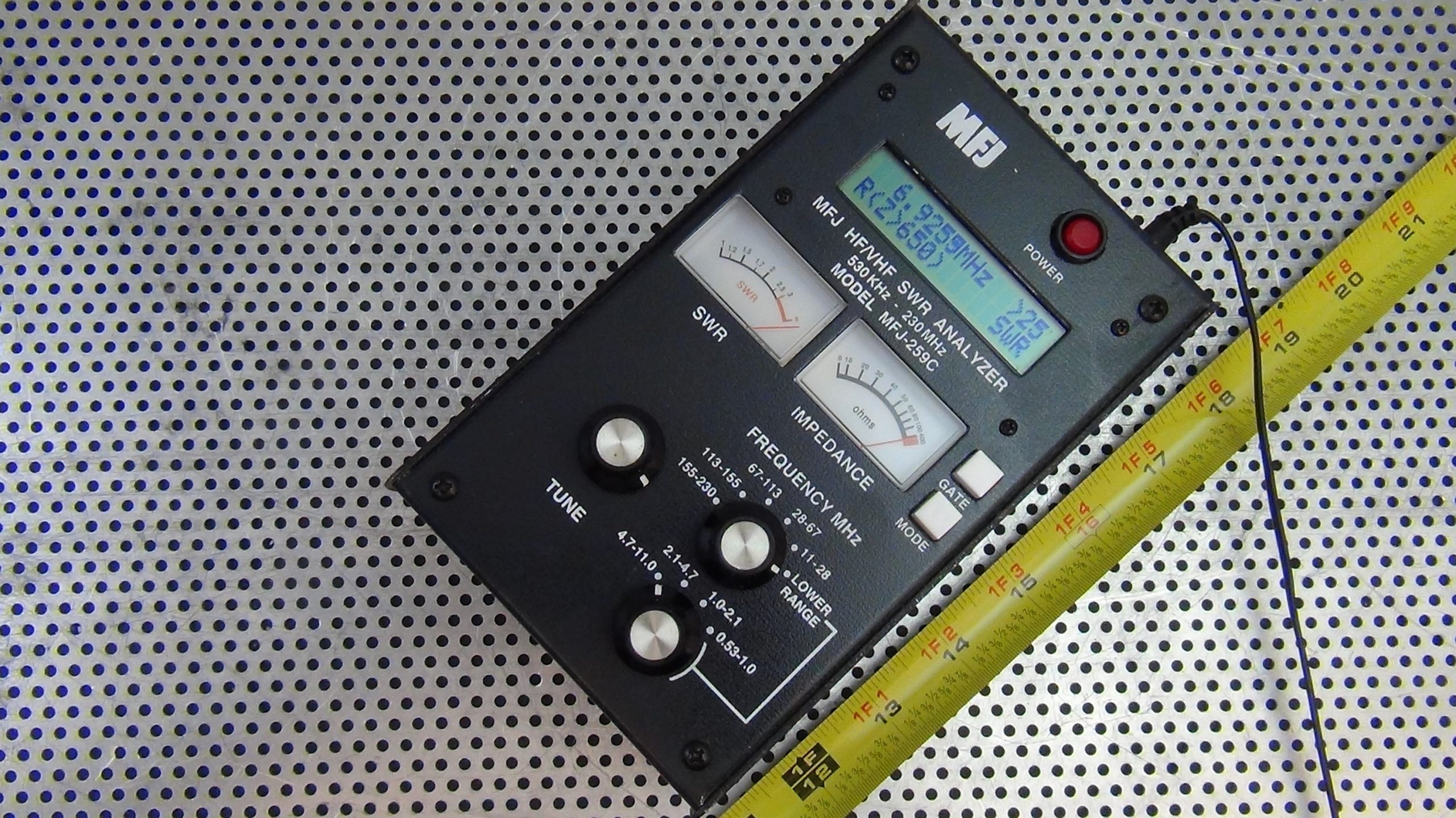 MFJ HF/VHF SWR Analyzer – Model MFJ-259C – Jahnke Electronics