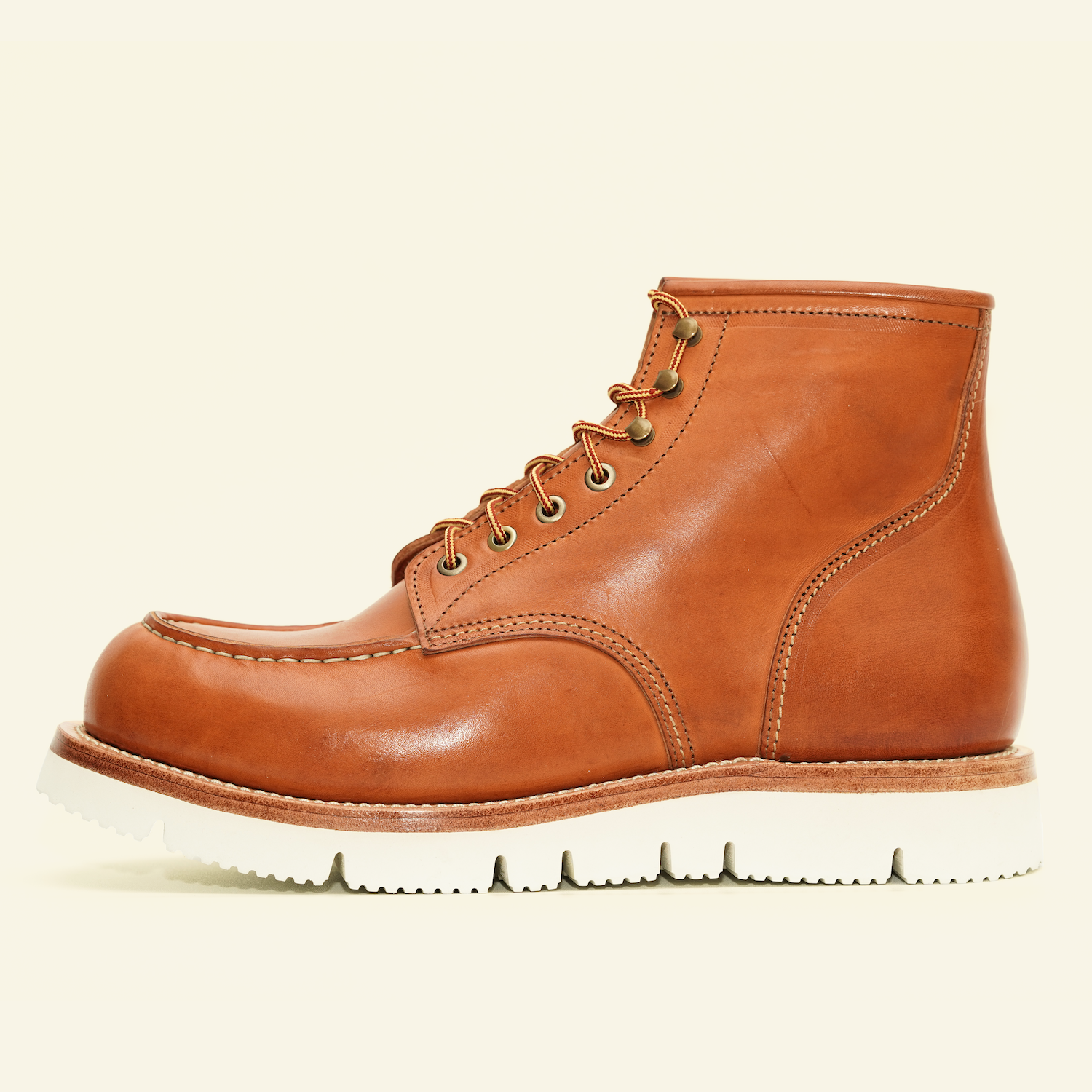 Orange Moc Toe Boots – Jakkrabbits Bootmaker