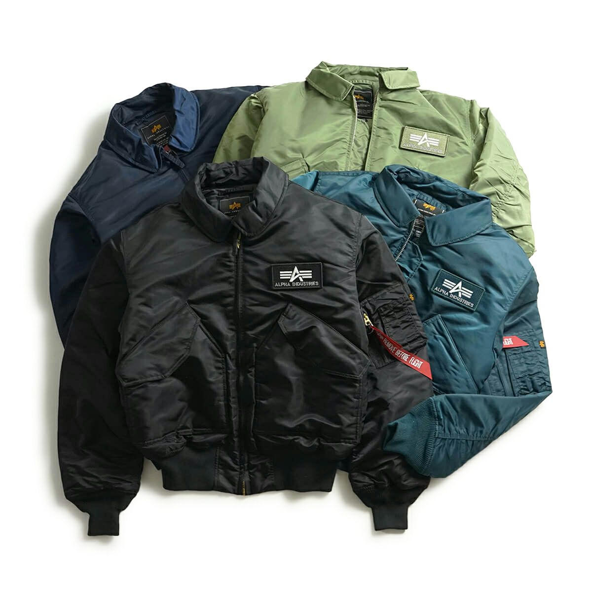 アルファインダストリーズ ALPHA CWU-45/P フライトジャケット
