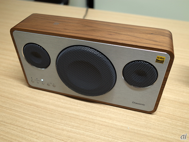 Olasonic、スマホを“飛び切りいい音”で聴けるBluetoothスピーカ--LDAC