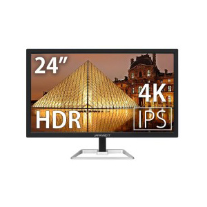 生産終了〉JAPANNEXT JN-IPS244UHDR 4K HDR 24インチ液晶ディスプレイ