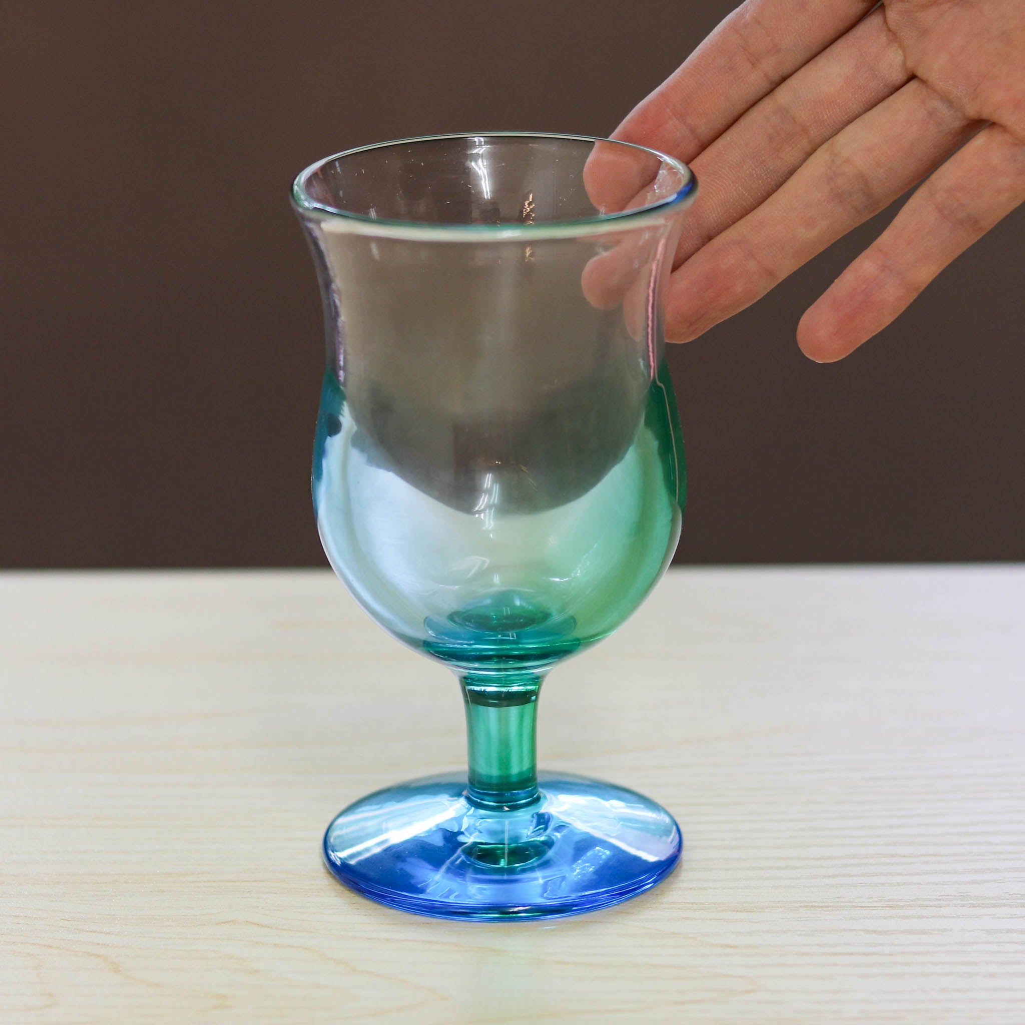 津軽びいどろ ワイングラス | 台付きグラス | 青森 | 北洋硝子【次回