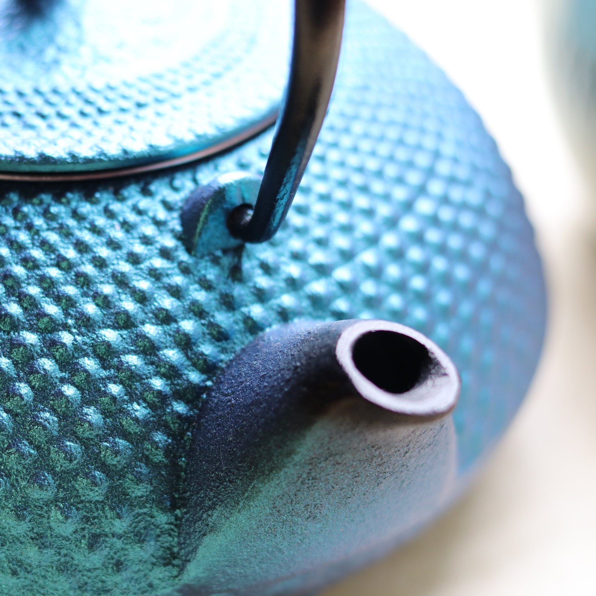 南部鉄器 小鉄瓶 急須 | アラレ 0.5L | 翠 | 及富