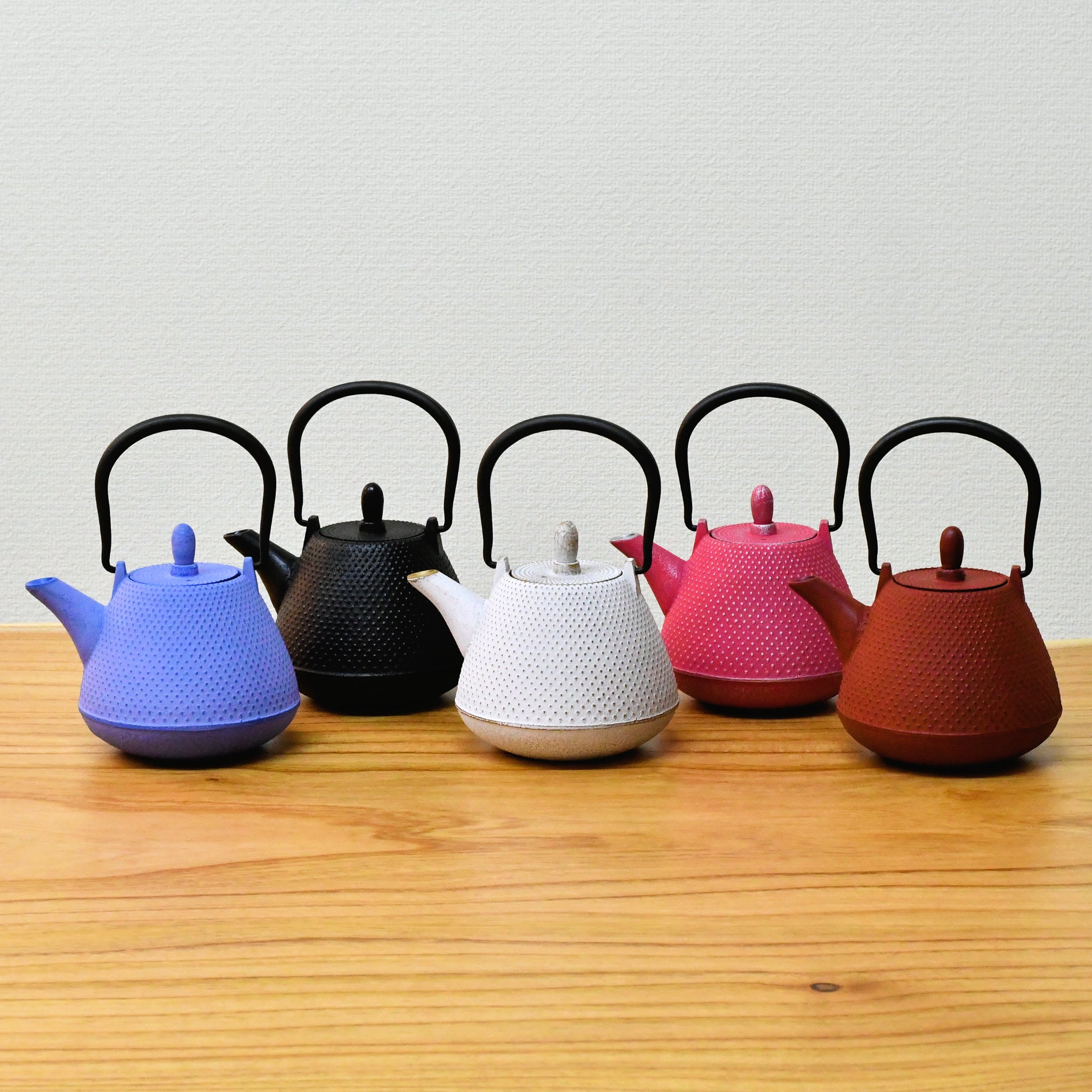 南部鉄器 急須 | 富士型 霰 | WHG 白ゴールド | ロジアソシエイツ