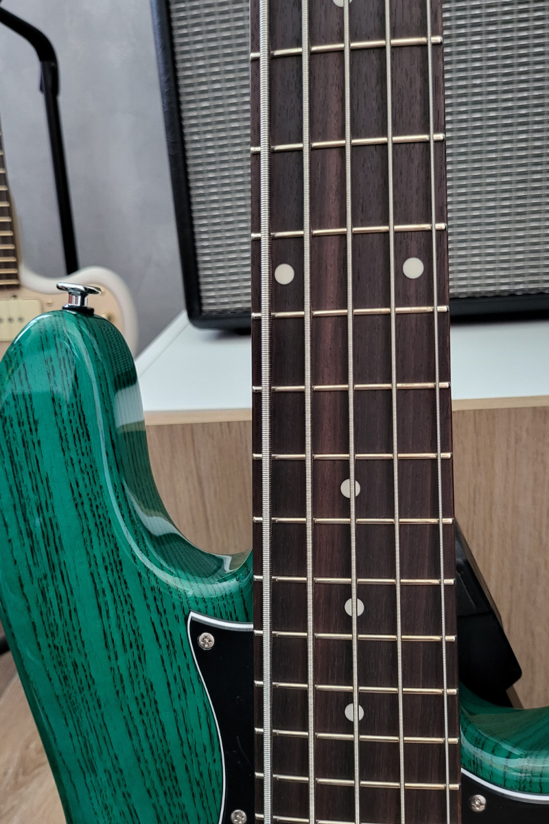 5 strings bass MOMOSE MJ FIVE 2 ACT TW/R ST GRN - JAPAN HANDMADE |