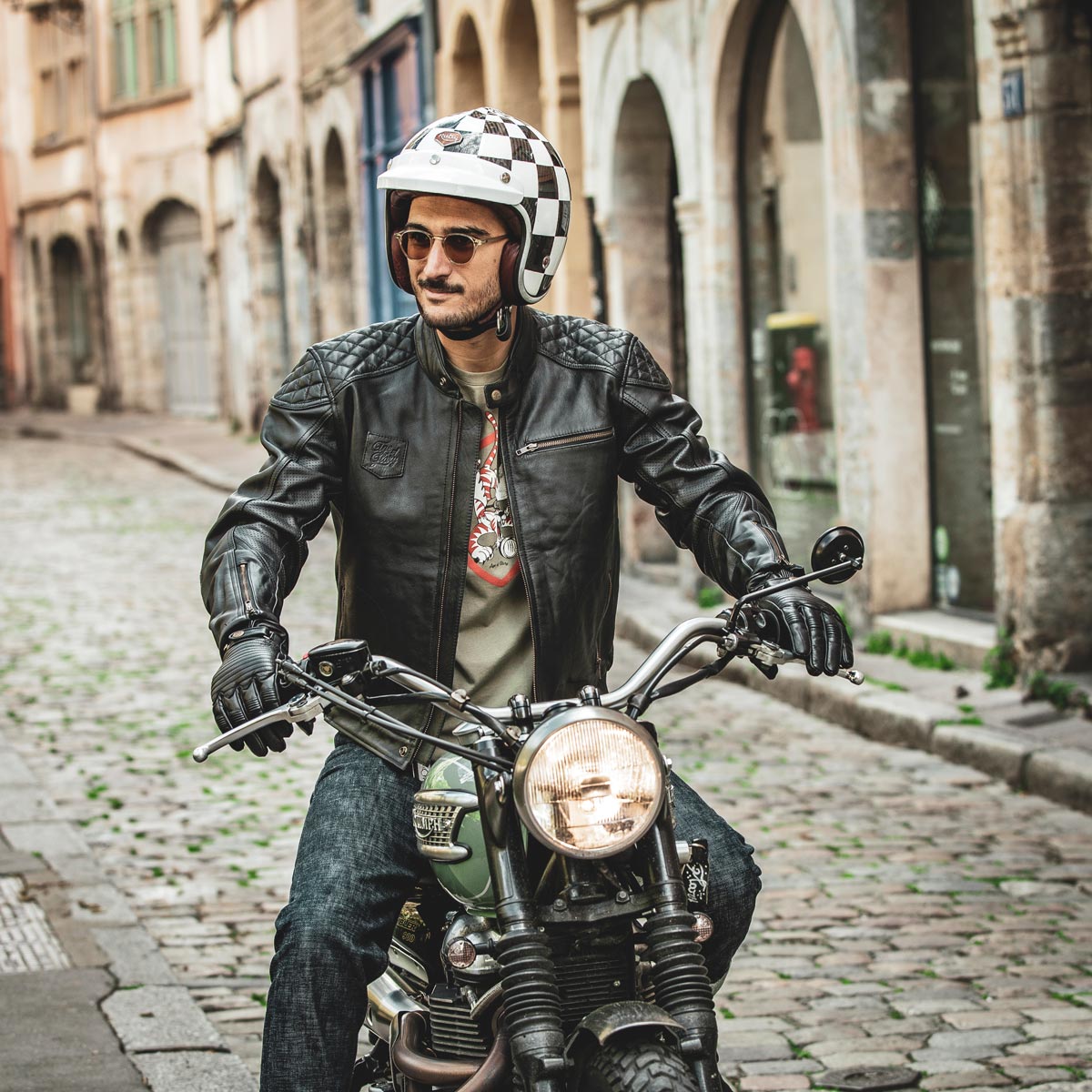 試着無料】エイジオブグローリー ローグ - バイク レザー ジャケット