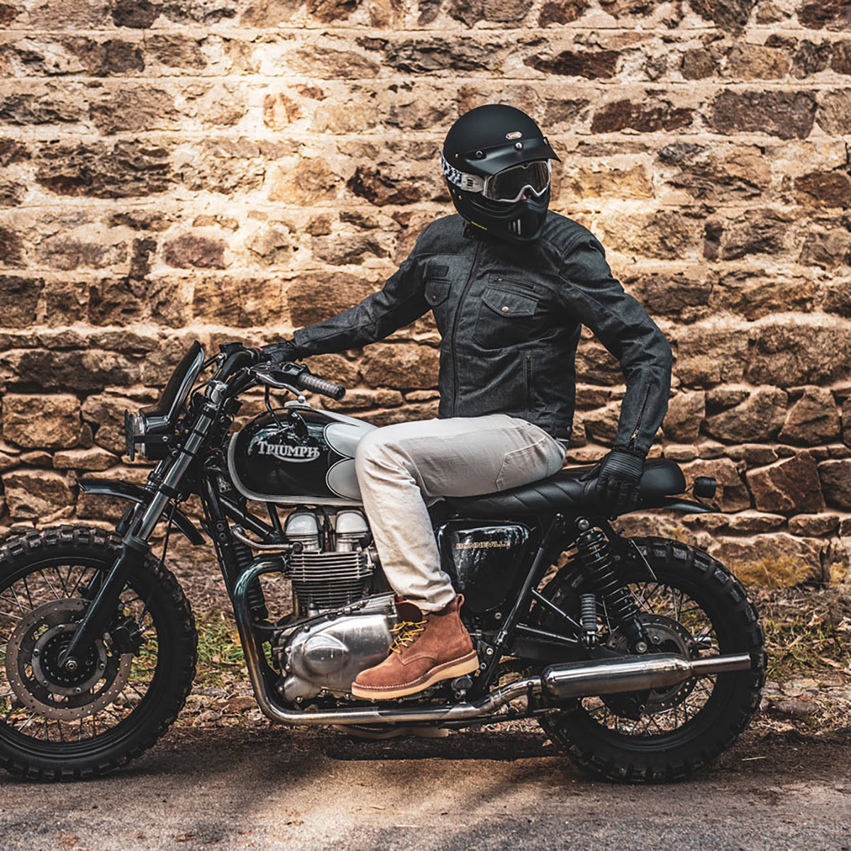 試着無料】エイジオブグローリー ワーカー - バイク ジャケット ワーク