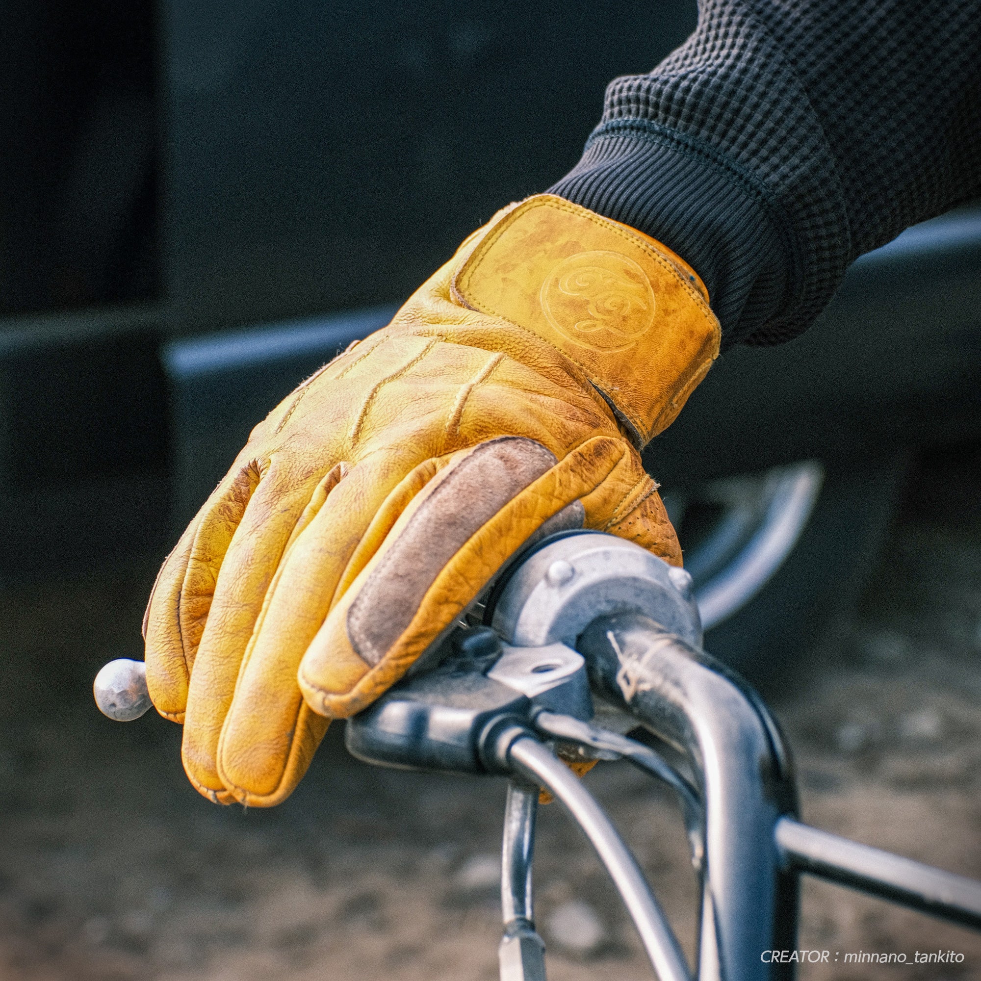 試着無料】エイジオブグローリー ローバー - バイク レザー グローブ