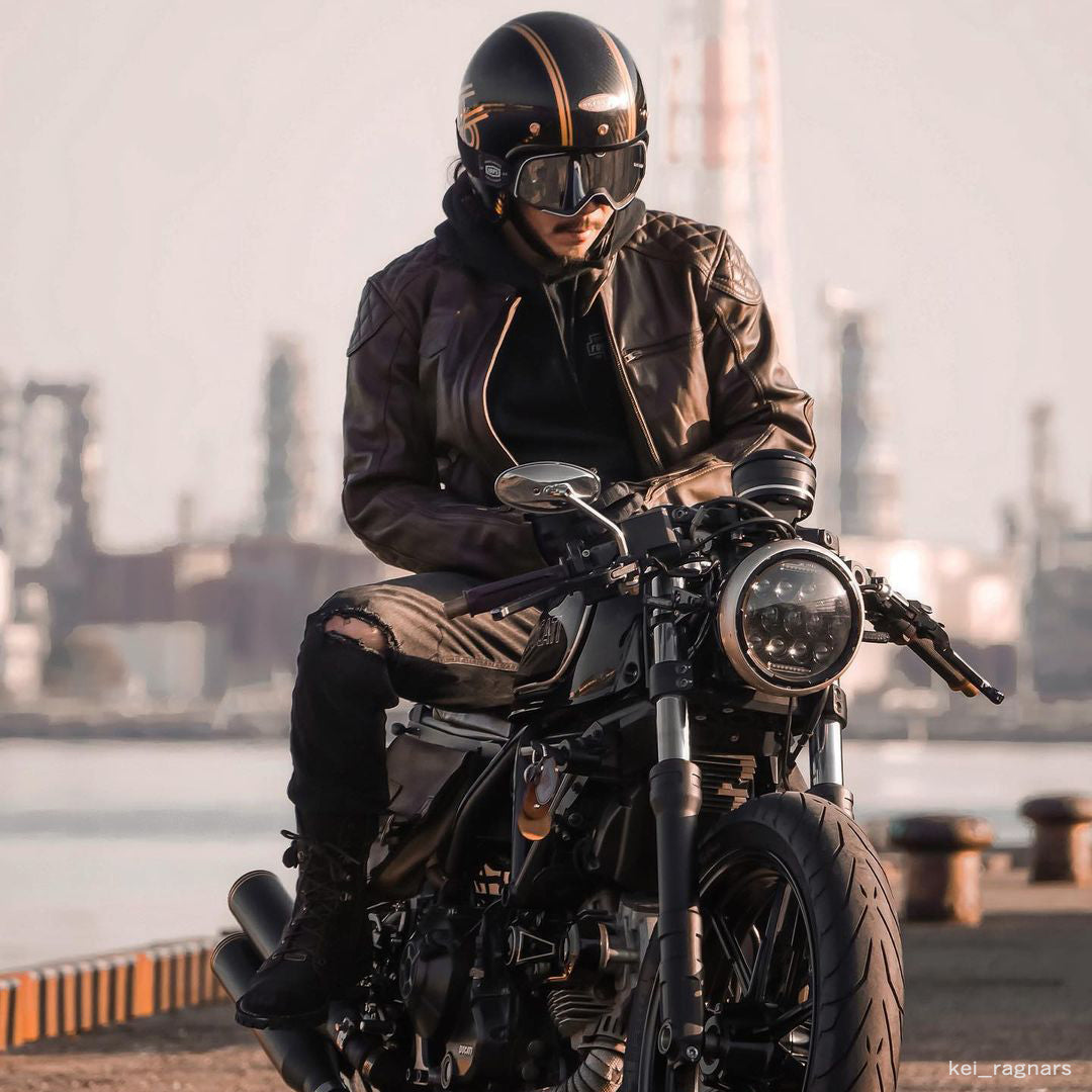 試着無料】エイジオブグローリー ローグ - バイク レザー ジャケット