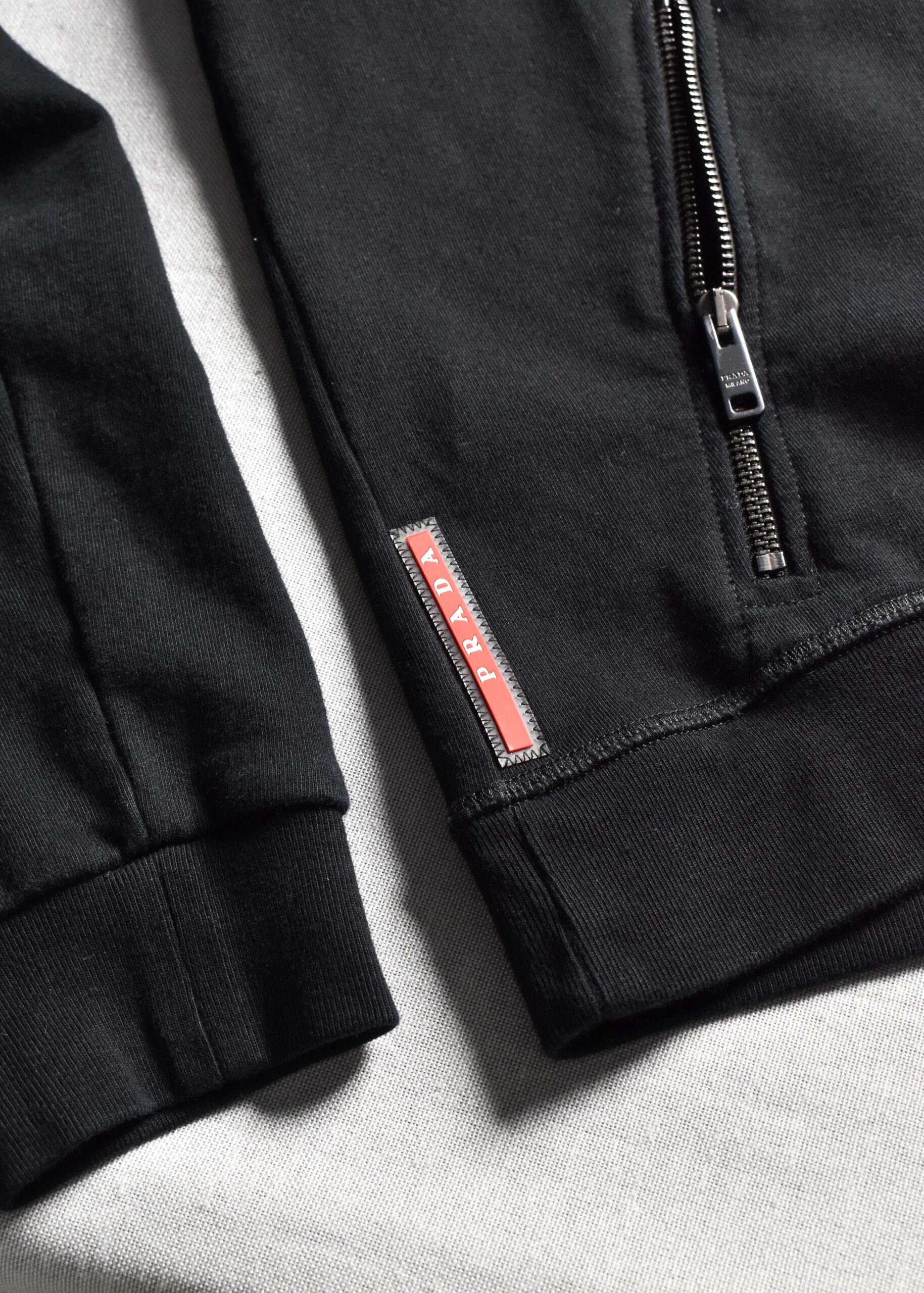 AW16 PRADA SPORT FULL-ZIP HOODIE - Jazzy Badger