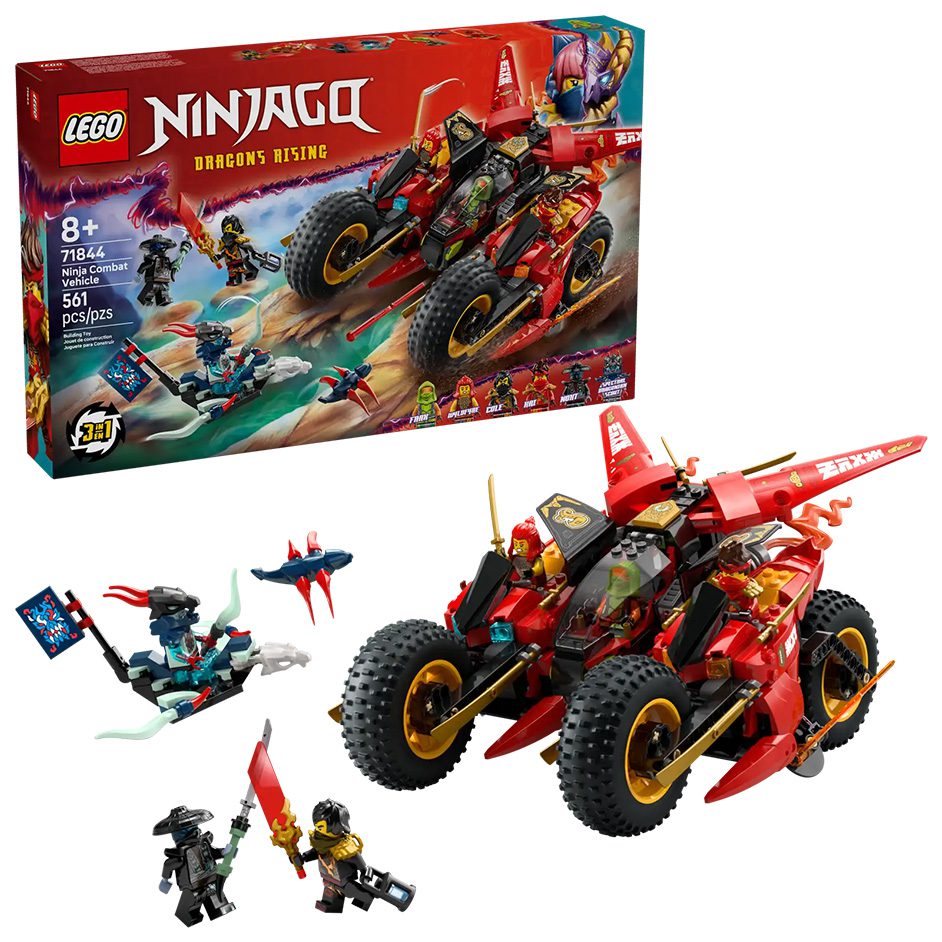 LEGO Ninjago Ninja Combat Vehicle (71844) | JBF Toys and Trains