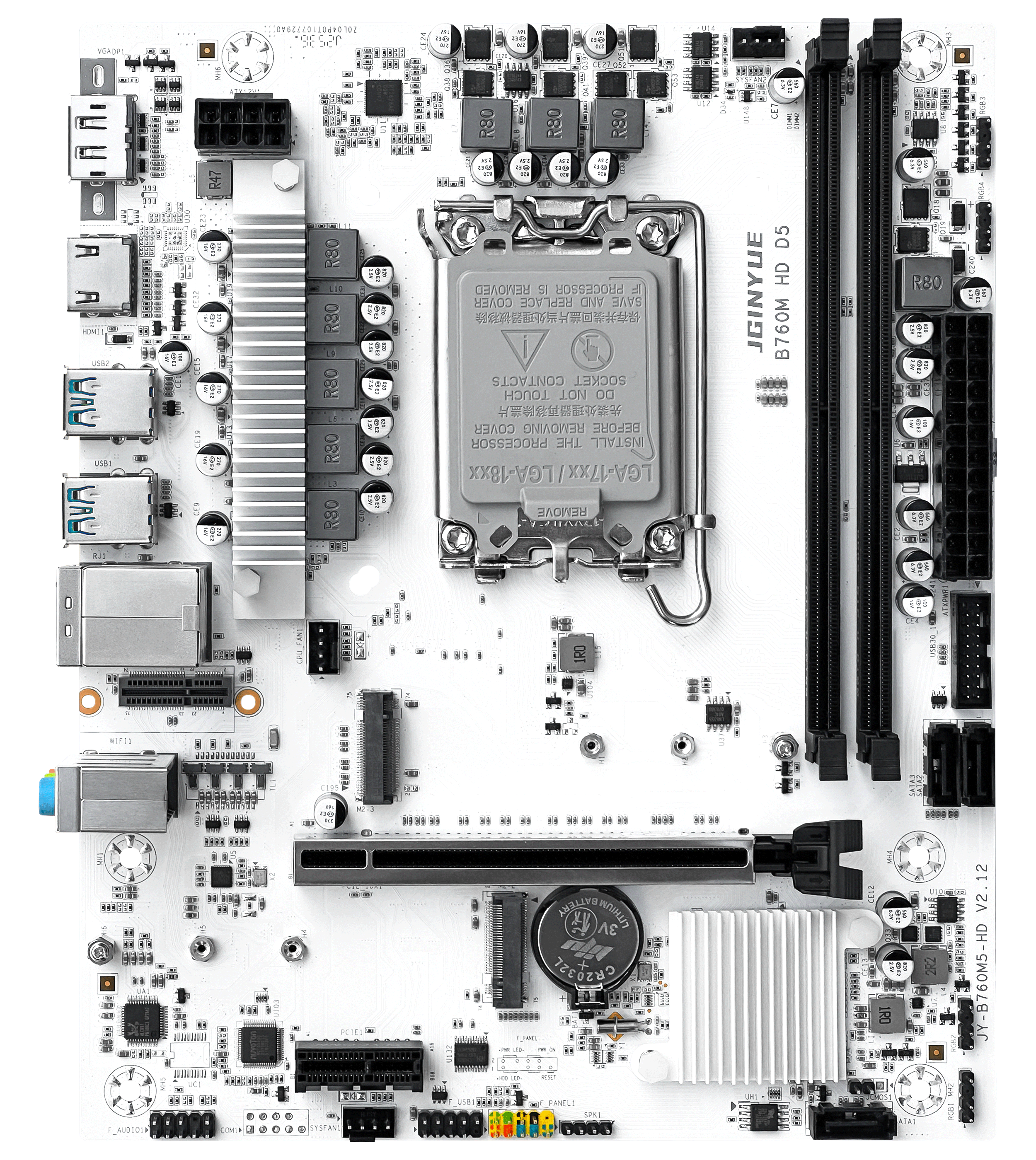 JGINYUE B760M-HD D5 motherboard - Intel LGA1700 - JGINYUE Offcial