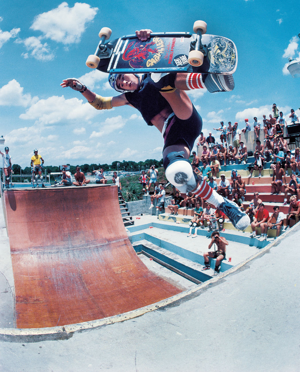 Steve Caballero Kona Skatepark Frontside Boneless 80s