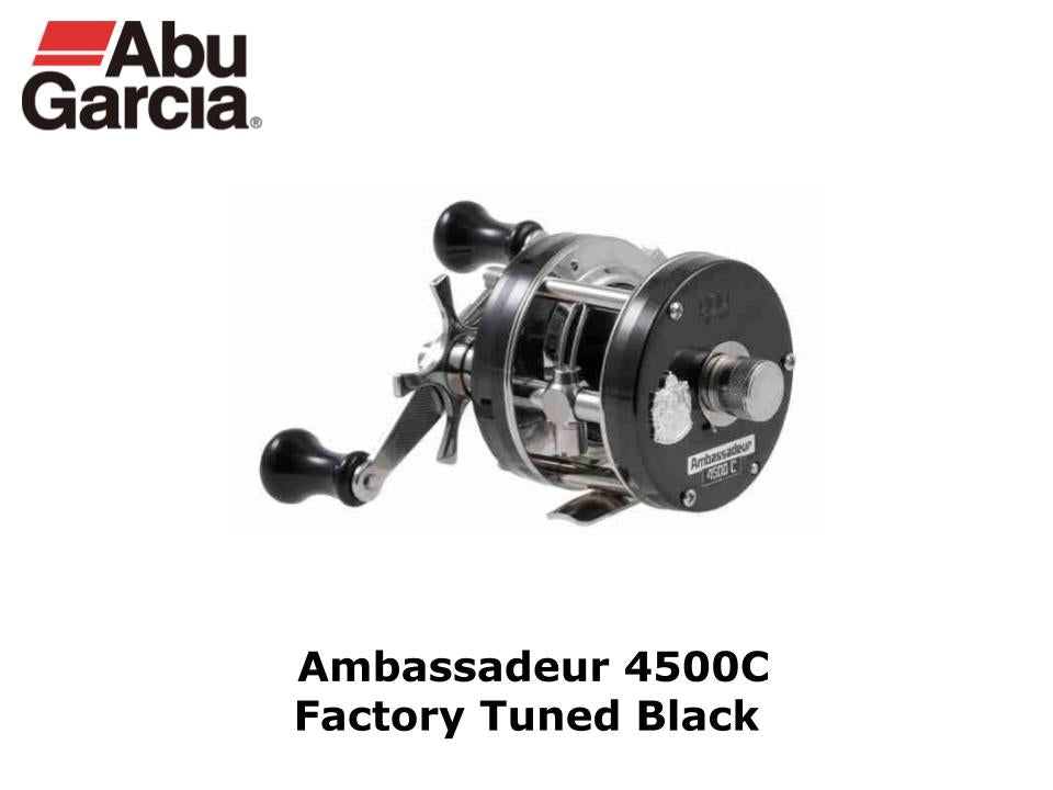 Abu Garcia Ambassadeur 4500C Factory Tuned Black – JDM TACKLE HEAVEN