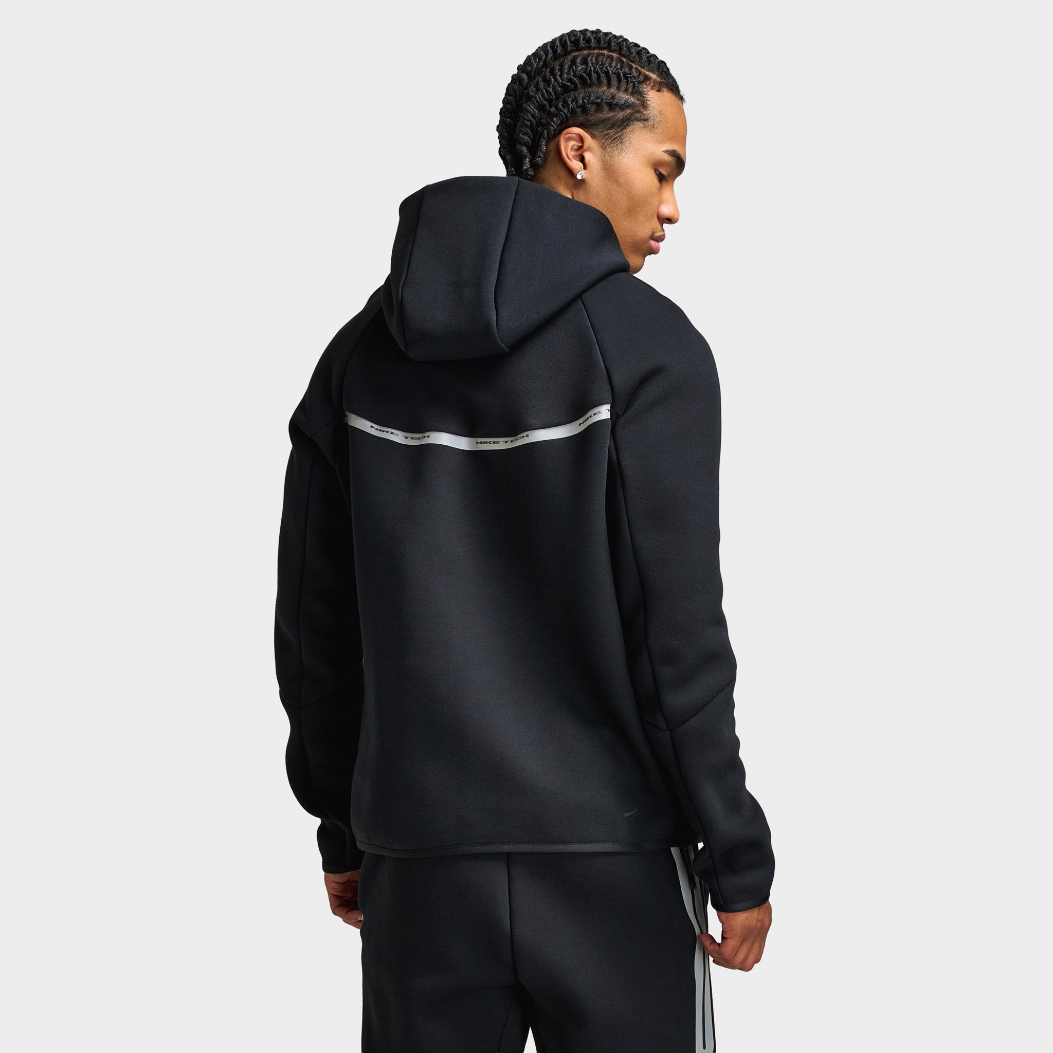Nike Sportswear Tech Fleece Hoodie Reflective / Black – JD Sports