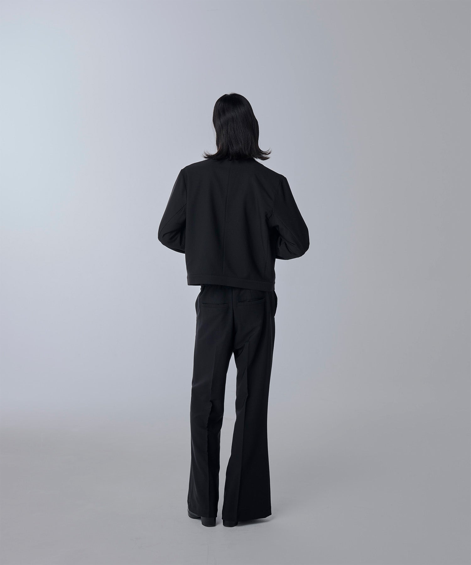 Leather pocket short jacket – Jent Louis