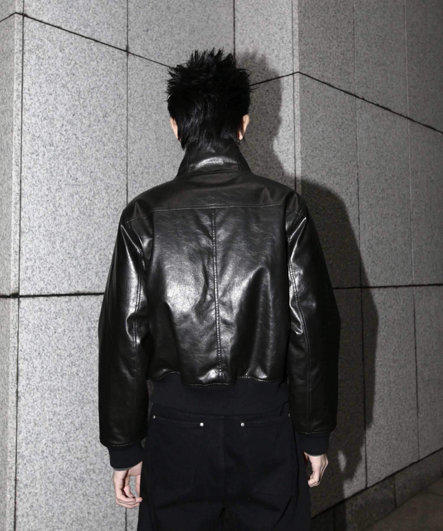 Padded Stand Collar Blouson – Jent Louis