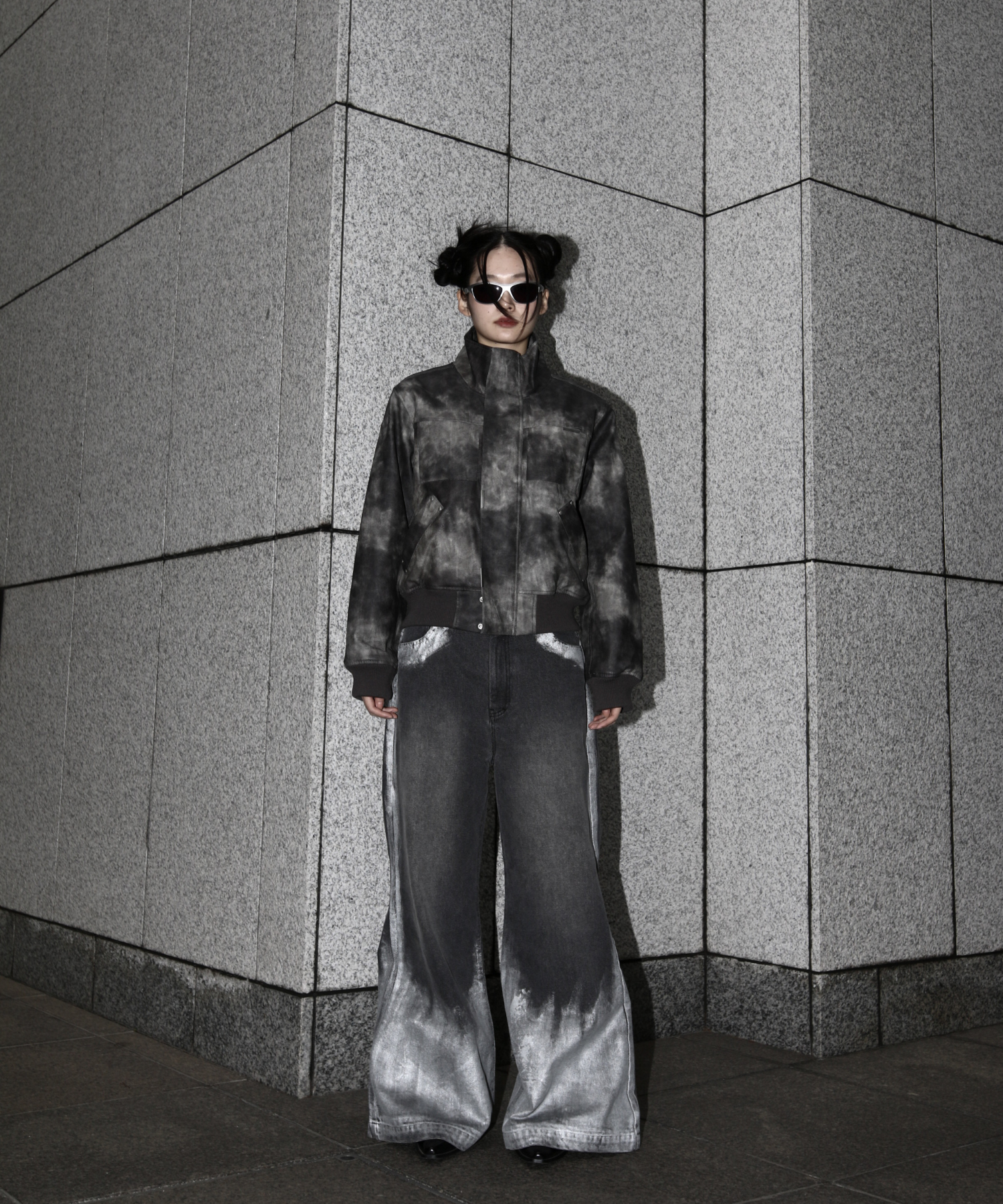 Padded Stand Collar Blouson – Jent Louis