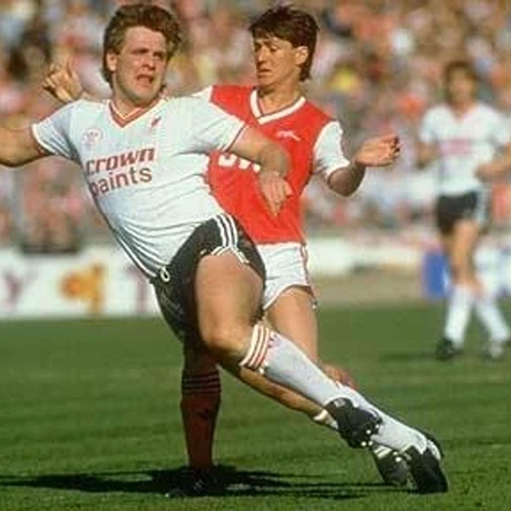 LIVERPOOL FA CUP WINNER & LEAGUE CHAMPS RETRO JERSEY AWAY 1985/86