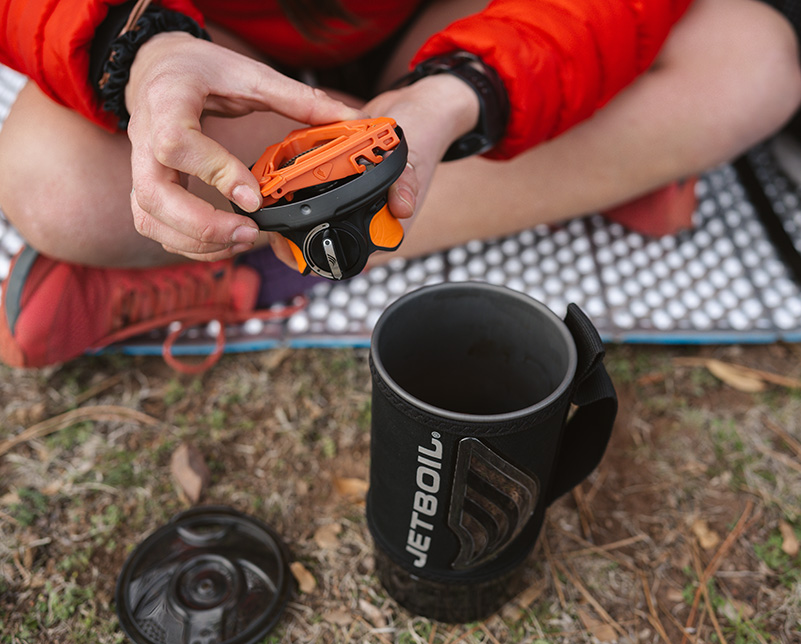 Flash 1.0L Fast Boil System - Ocean Topo - Jetboil