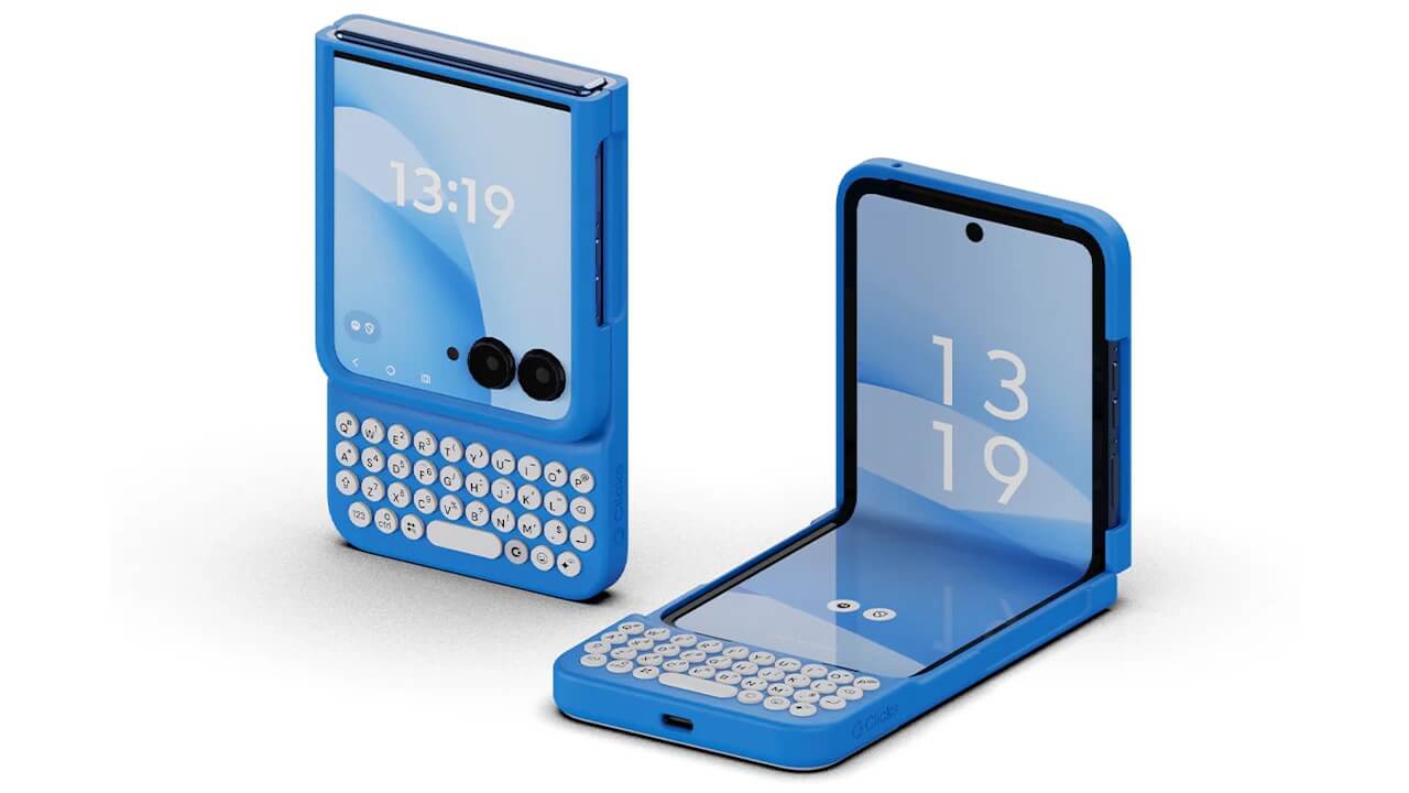 最も待望！motorola razr 50 ultra用キーボードケース「Clicks for