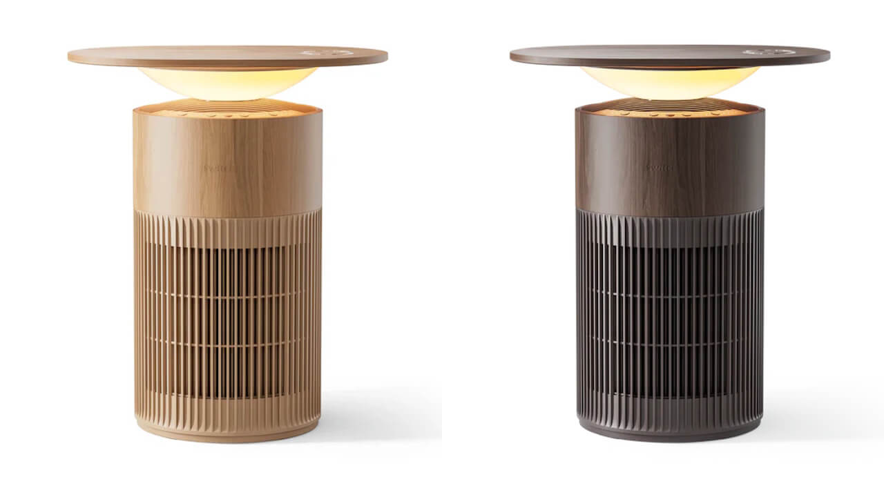 新色！「SwitchBot 空気清浄機 Table」ウォールナット/ナチュラル登場