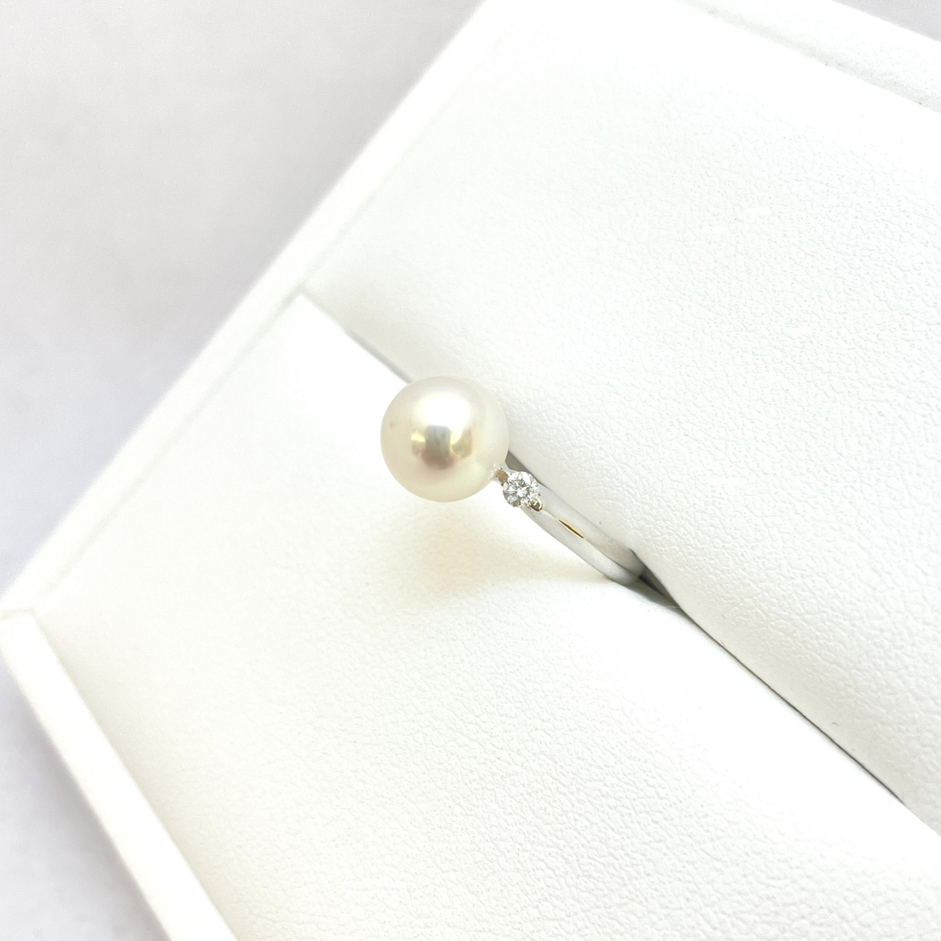 Pt900 パールリング | JEWELRY BASE｜福島県いわき市の婚約指輪・結婚