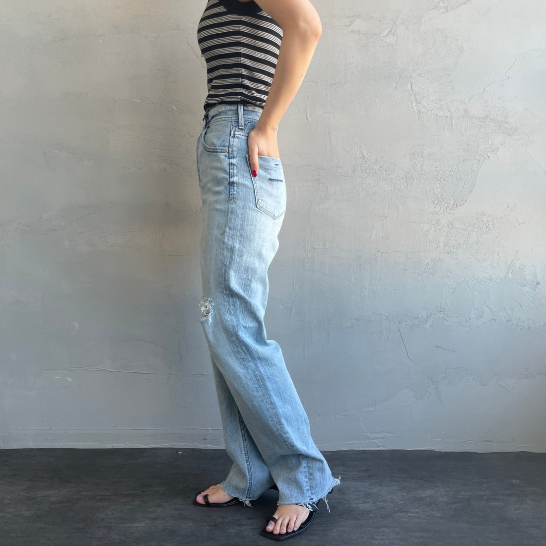 YANUK [ヤヌーク] ボーイズストレート LEA/レア [57121231]｜ジーンズ