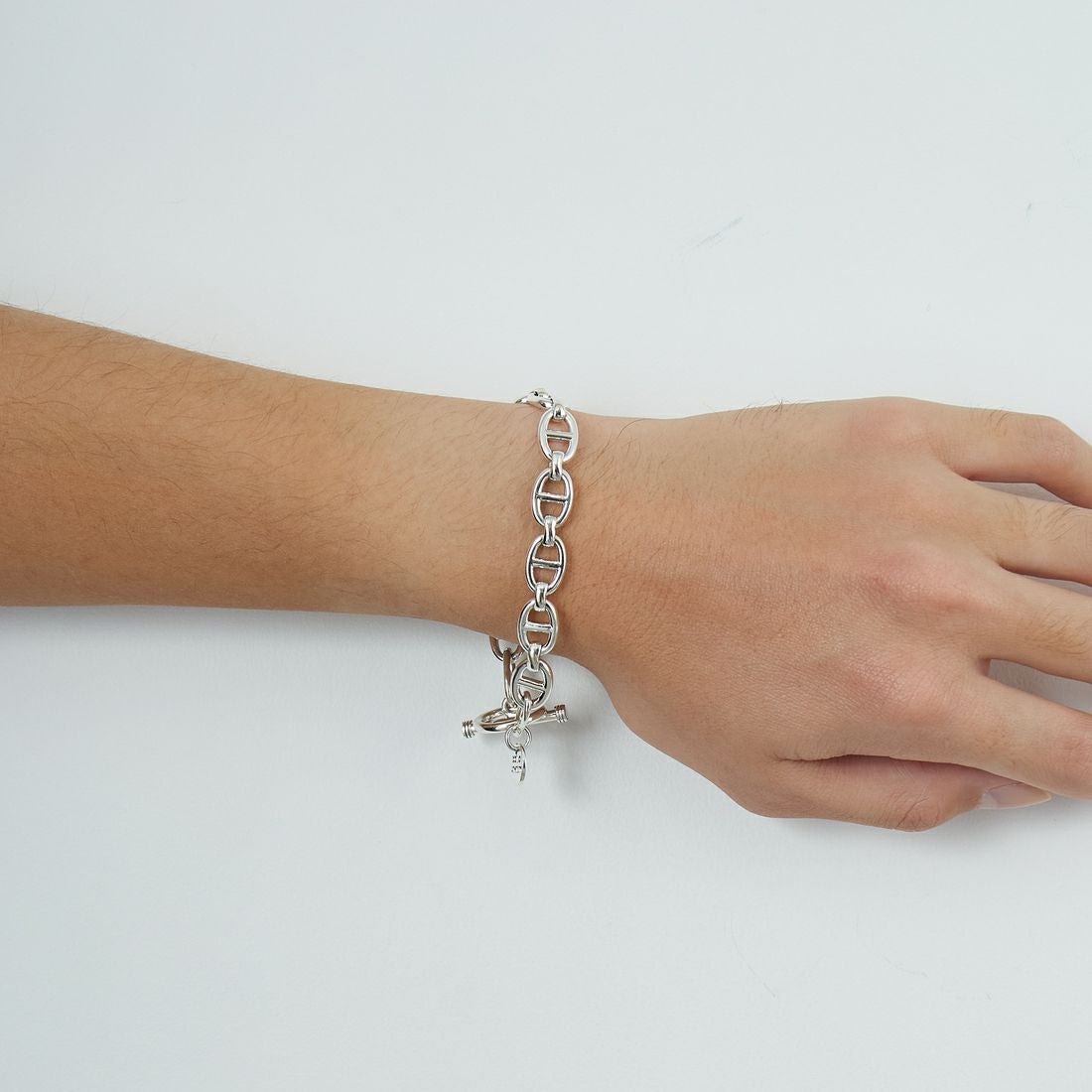 XOLO JEWELRY [ショロジュエリー] アンカーリンクブレスレット 10mm