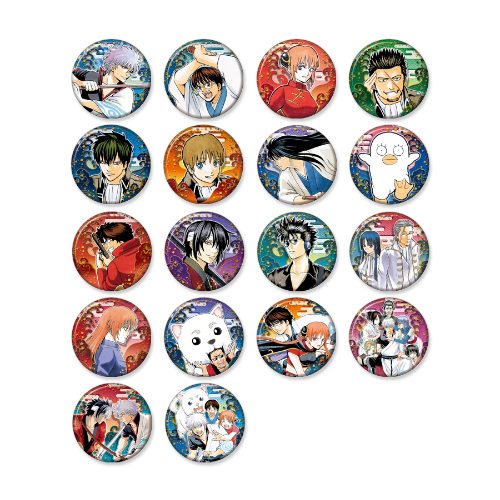 JAS（ジャンプオールスターズ）】『銀魂』コレクション缶バッジ 第2弾