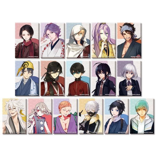 刀剣乱舞-ONLINE- スクエア缶バッジコレクション（内番） | j-hobby