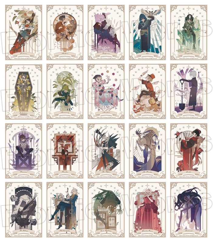 Identity V アートコレクション トレーディングスクエア缶バッジ | j