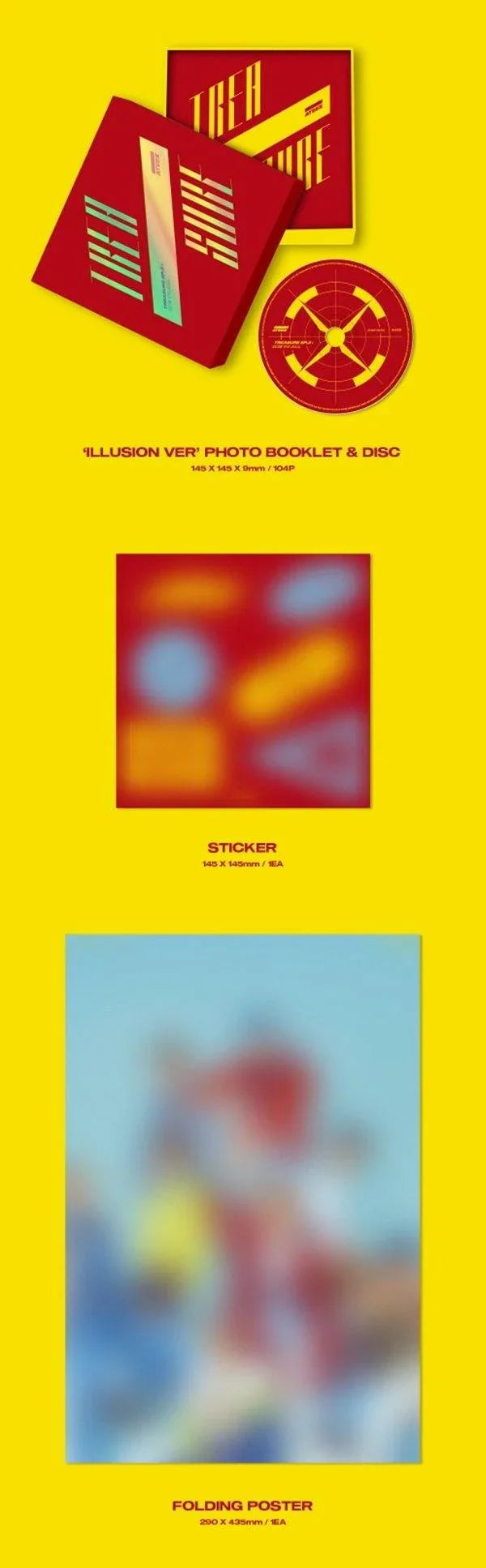 ATEEZ - TREASURE EP.3: ONE TO ALL (NEW EDITION) – J-Store Online