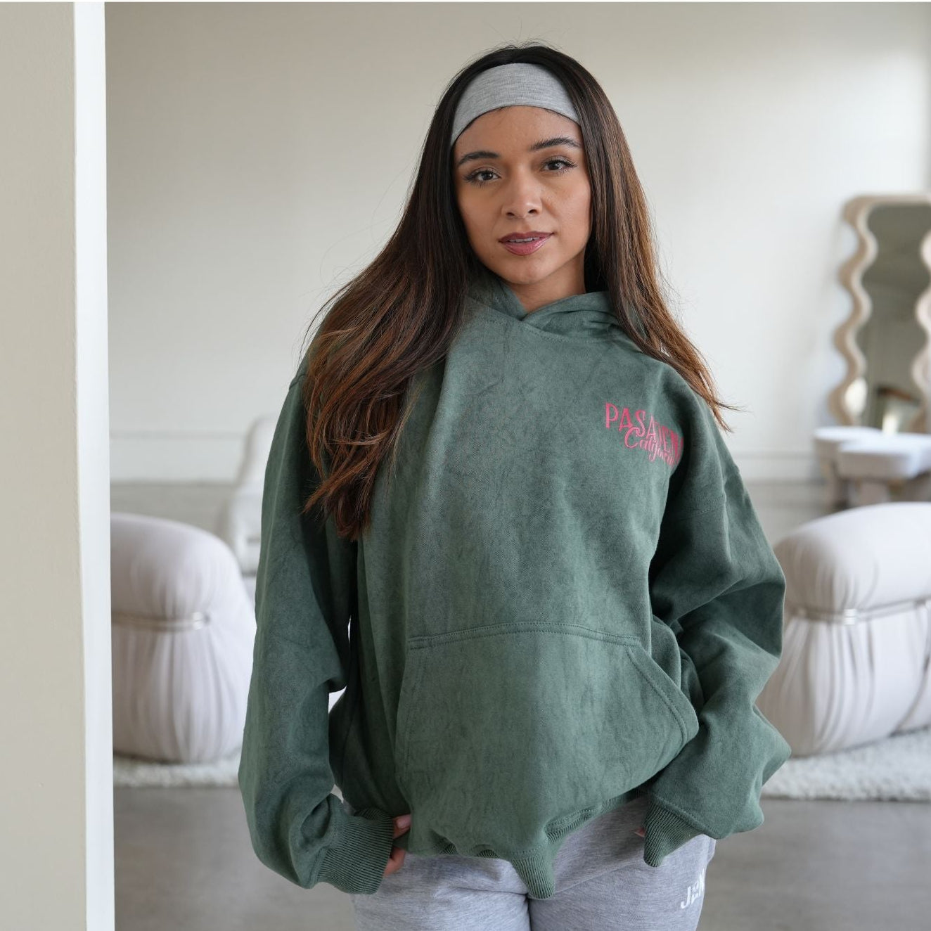 City hall Hoodie (Pasadena green) – Just2Nice