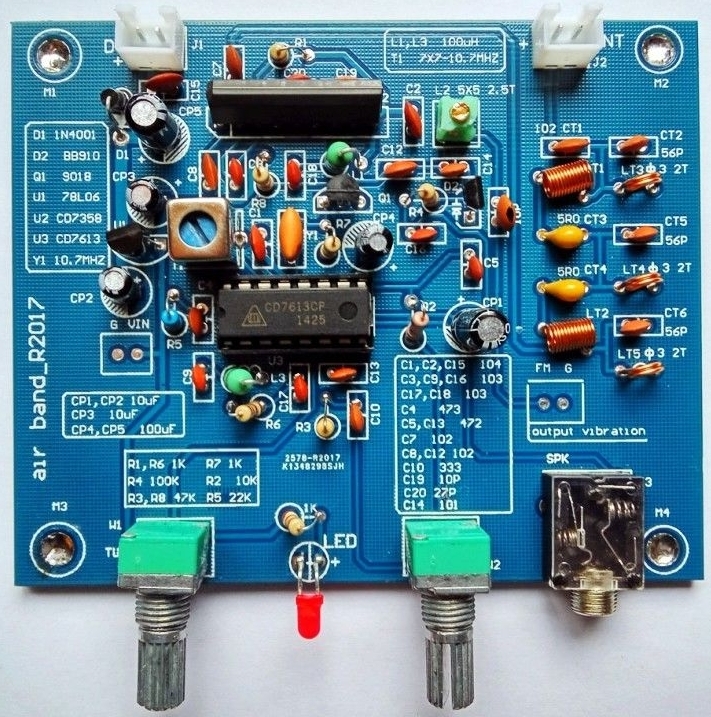 中国製輸入AIR BAND 受信機の製作