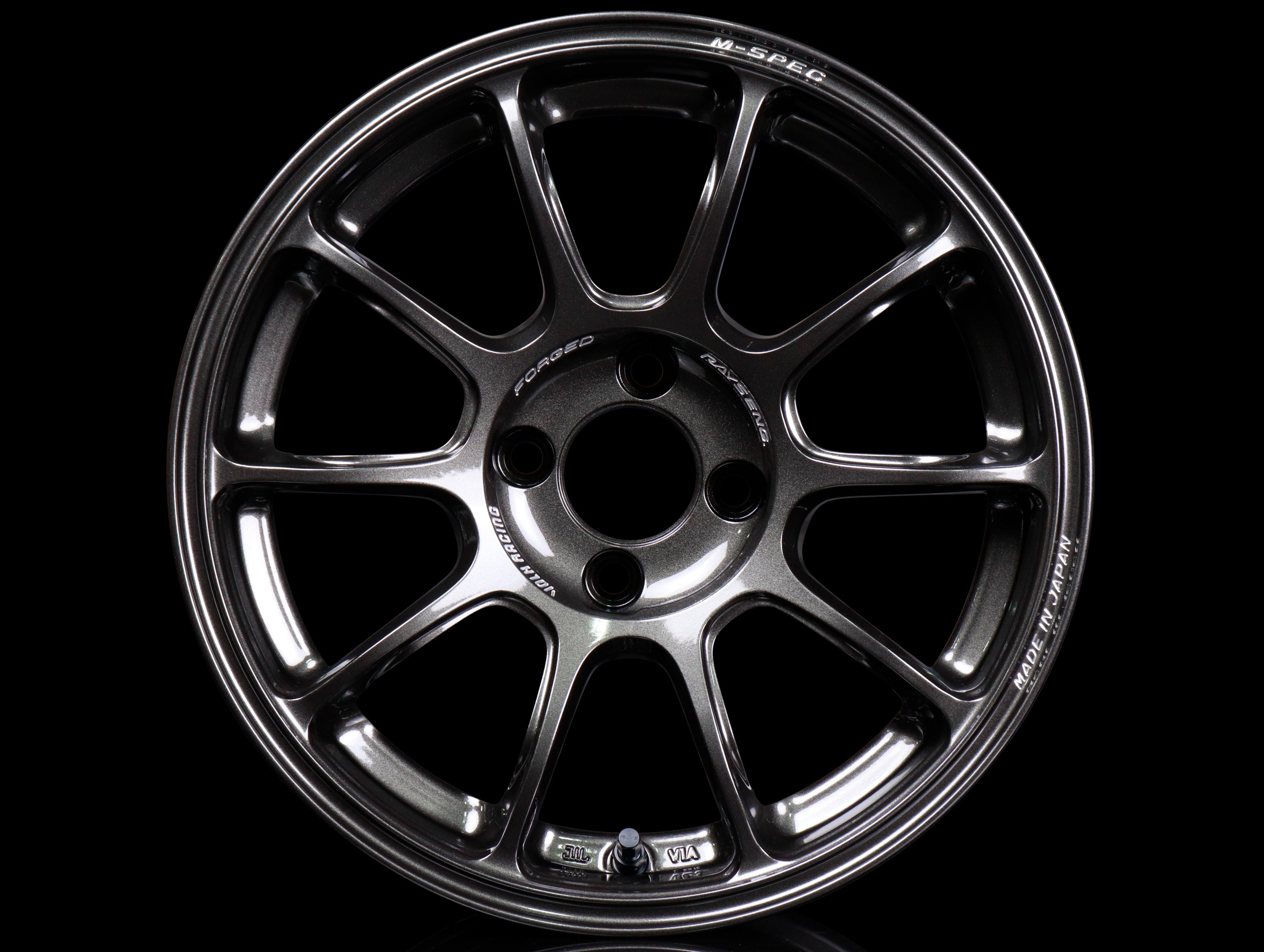 Volk Racing ZE40 M-Spec Wheels - Diamond Dark Gunmetal / 15x8