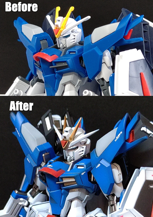 HGライジングフリーダムガンダム全塗装