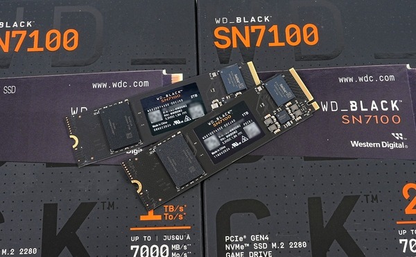 WD_BLACK SN7100 1TB/2TB」をレビュー。新時代の省電力性能、連続7GB/s