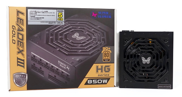 Super Flower LEADEX III GOLD 850W」をレビュー | 自作とゲームと趣味