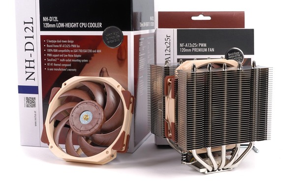 Noctua NH-D12L」をレビュー。全高145mmで4Uラックマウント対応 | 自作