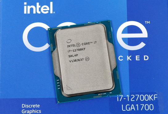 Intel Core i7 12700KF」をレビュー。TGP300Wグラボのお供に最適