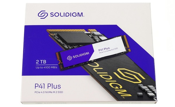 Solidigm P41 Plus 2TB」をレビュー。省電力は最強クラスでモバイルPC