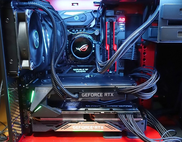 AORUS RTX 2080 Ti XTREME WATERFORCE」をレビュー。240サイズ