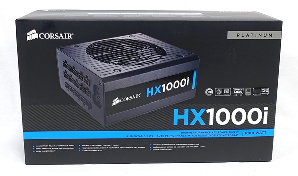 Corsair HX1000i」をレビュー。発売から5年経っても余裕で現役な