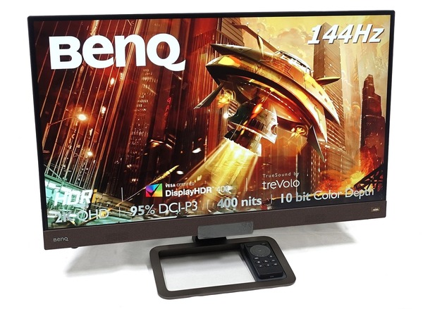 BenQ EX2780Q」をレビュー。リモコン操作＆USB Type-C対応でマルチ
